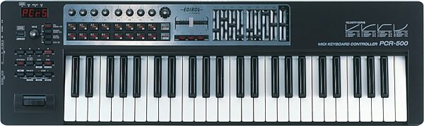 open zoom image for Edirol PCR-500 49-Key USB/MIDI Keyboard Controller, Top