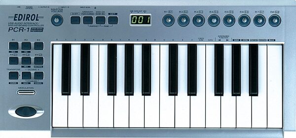 open zoom image for Edirol PCR1 25-Key Keyboard Controller and Audio Interface, Main