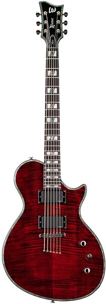 open zoom image for ESP LTD Xtone PD1 Electric Guitar, See Thru Black Cherry