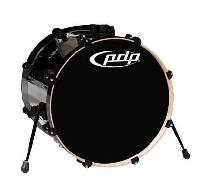 open zoom image for Pacific Drums X7 Maple Bass Drum, Pearlescent Black