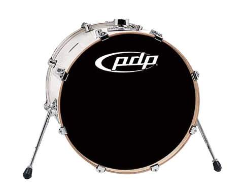 open zoom image for Pacific Drums X7 Maple Bass Drum, Pearlescent White