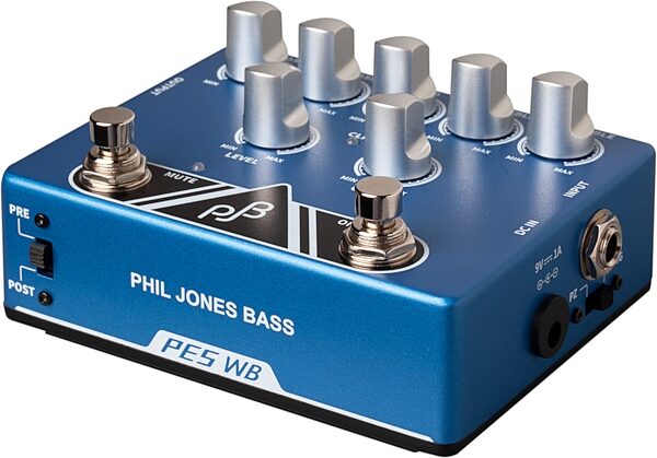 open zoom image for Phil Jones Bass PE5 Preamp EQ and Direct Box Pedal, New, Action Position Back