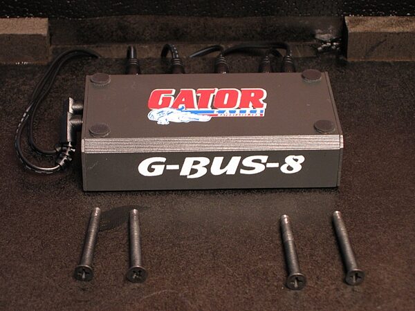 open zoom image for Gator GPTBLPWR Powered Pedal Tote with Carry Bag, Black, Power Supply
