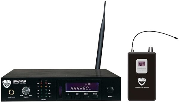 open zoom image for Nady PEM1000 UHF Wireless In-Ear Monitor System, Main