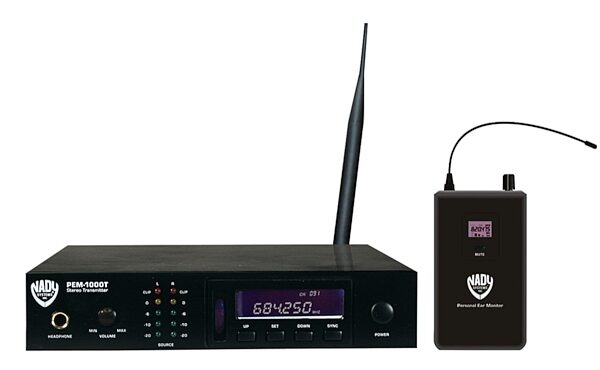 open zoom image for Nady PEM1000 UHF Wireless In-Ear Monitor System, Main