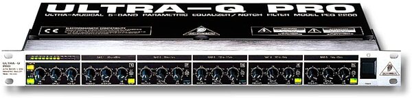 open zoom image for Behringer PEQ2200 UltraQ Pro Mono Equalizer, Main