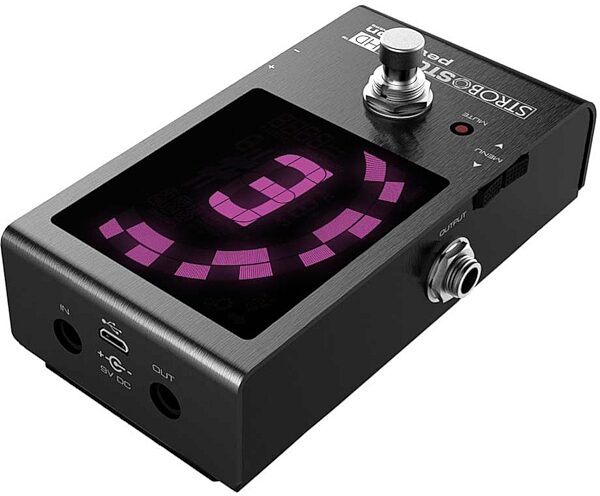 open zoom image for Peterson StroboStomp HD Pedal Tuner, New, Action Position Back