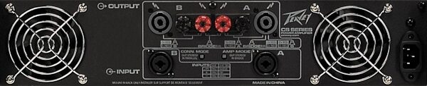 open zoom image for Peavey CS 4000 Power Amplifier (4000 Watts), Back