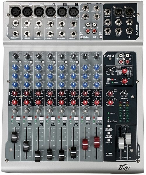 open zoom image for Peavey PV10 Mixer, Main