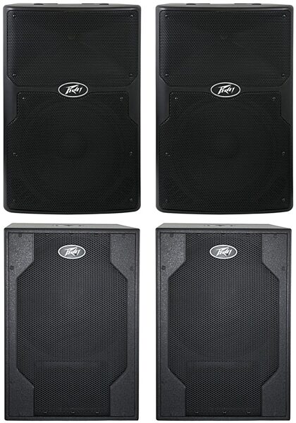 open zoom image for Peavey PVXp 15 2-Way Powered Speaker (800 Watts, 1x15"), Pair with Subwoofers Package