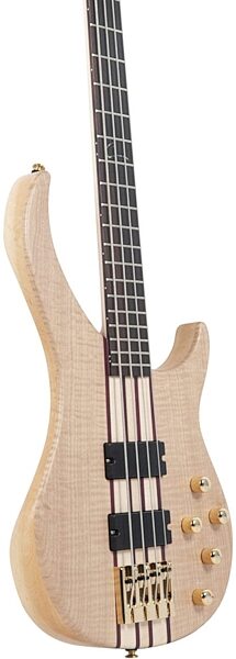 open zoom image for Peavey Cirrus 4 Flame Maple Electric Bass (with Case), Natural, Action Position Back