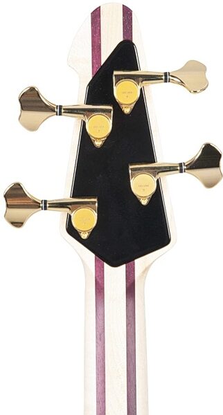 open zoom image for Peavey Cirrus 4 Flame Maple Electric Bass (with Case), Natural, Action Position Back