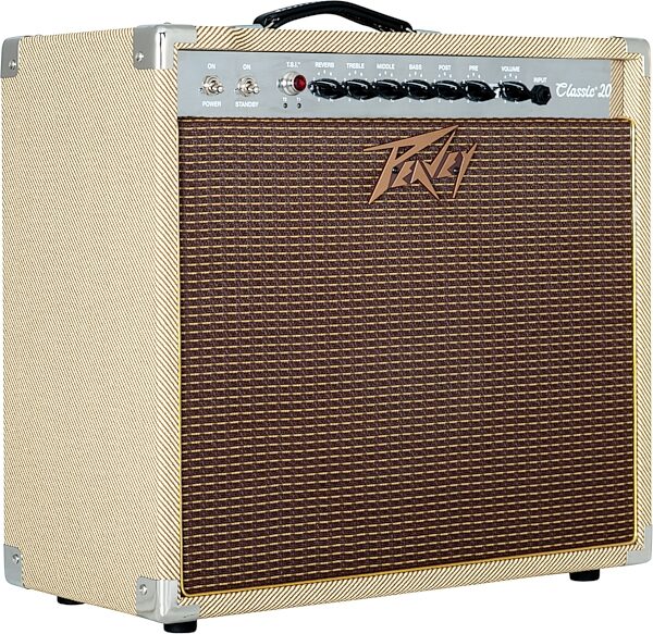 open zoom image for Peavey Classic 20 Guitar Combo Amplifier (20 Watts, 1x12"), New, Action Position Back