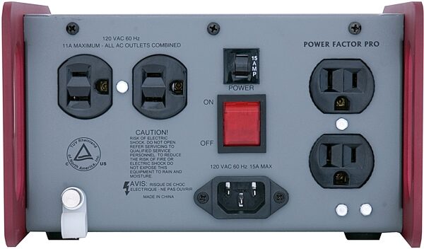 open zoom image for Furman PFPRO Power Factor Series Power Conditioner, Rear