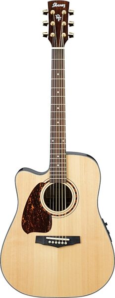 open zoom image for Ibanez PF5LECE Left-Handed Dreadnought Cutaway Acoustic-Electric Guitar, Main