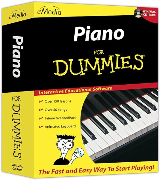 open zoom image for eMedia Piano for Dummies, Boxed, Main