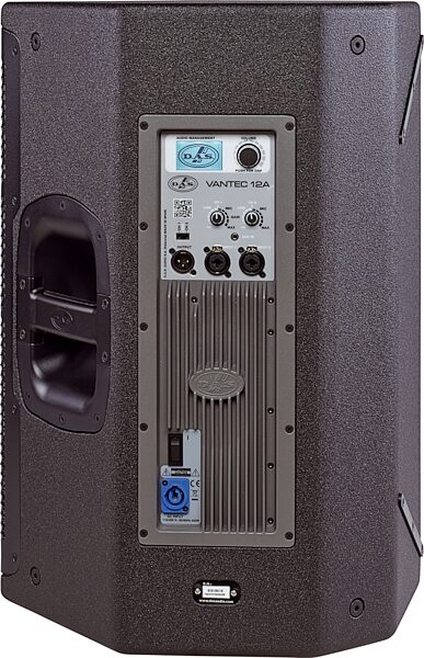 open zoom image for DAS Audio Vantec-12A Active Loudspeaker, Open Box (Very Good), Rear