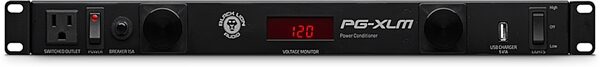 open zoom image for Black Lion Audio PG-XLM Power Conditioner with Lights, New, Action Position Back