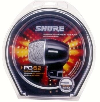 open zoom image for Shure PG52 Performance Gear Kick Drum Microphone, Main