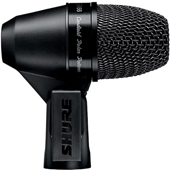 open zoom image for Shure PGA56 Dynamic Snare/Tom Instrument Microphone, PGA56-XLR, with XLR Cable (15'), Mic