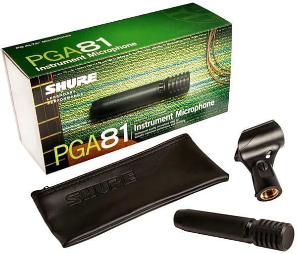open zoom image for Shure PGA81 Cardioid Condenser Instrument Microphone, PGA81-LC, Main