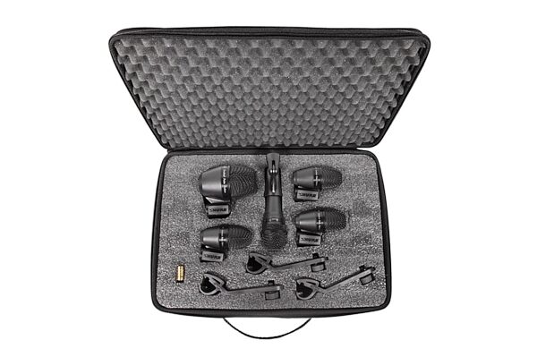 open zoom image for Shure PGADRUMKIT5 5-Piece Drum Microphone Kit (with Case), New, Main