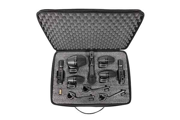 open zoom image for Shure PGADRUMKIT7 7-Piece Drum Microphone Kit (with Case), New, Main