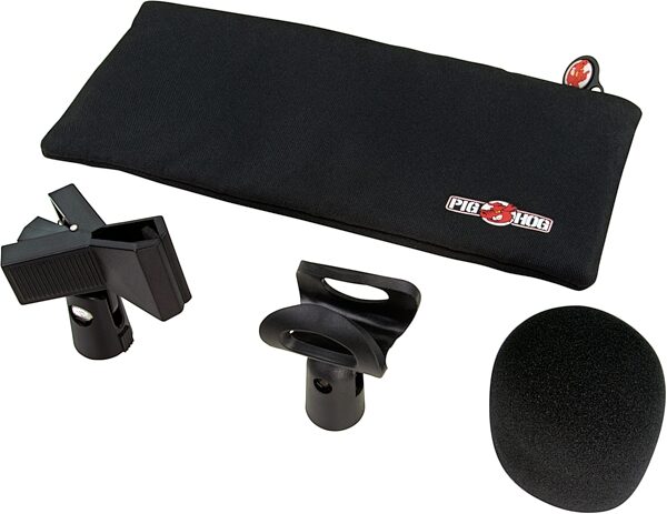 open zoom image for Pig Hog Foam Microphone Windscreens, 5-Pack, PHFWS5, Action Position Back