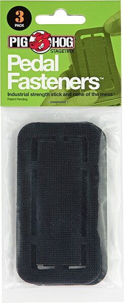 open zoom image for Pig Hog PHSTSF1 StageTrix Pedal Fasteners, 3-Pack, Action Position Front