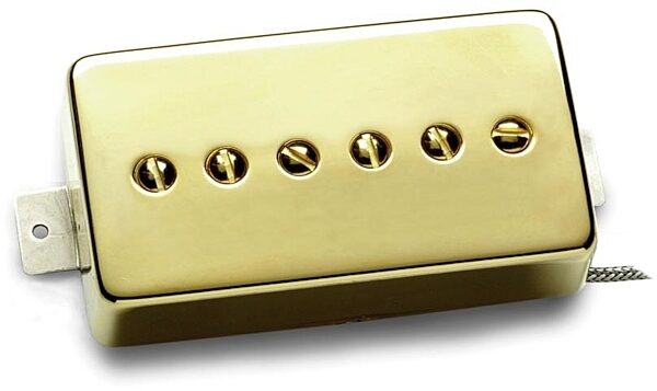open zoom image for Seymour Duncan SPH90-1 Phat Cat P90 Single-Coil Pickup, Nickel, Bridge, Gold