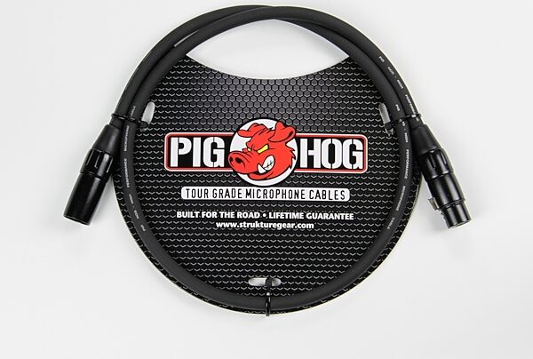 open zoom image for Pig Hog XLR Microphone Cable, 3 foot, Main