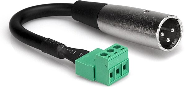 open zoom image for Hosa PHX-106M Low-voltage Adaptor PHX3M to XLR3 Male Connector, New, Main