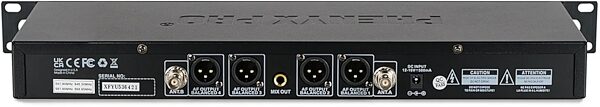 open zoom image for Phenyx Pro PTU-5000-4H 4-Channel UHF Fixed-Frequency Handheld Wireless Microphone System, New, Action Position Back