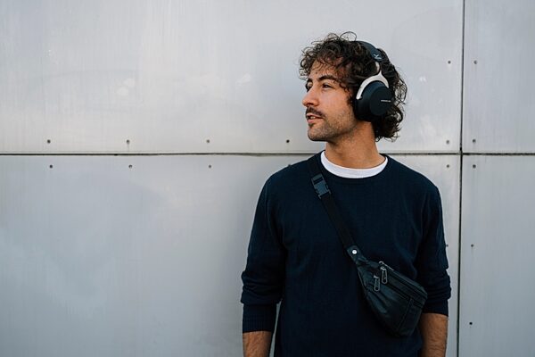 open zoom image for Beyerdynamic Aventho 300 Wireless Active Noise-Cancelling Headphones, Black, Open Box (Very Good), In Use