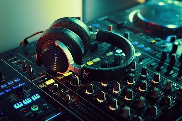 open zoom image for Beyerdynamic DJ 300 PRO X CLUB DJ Headphones, Black and SIlver, In Use
