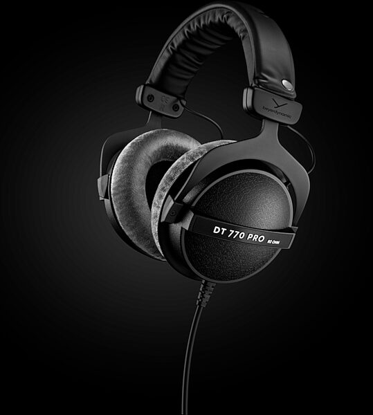 open zoom image for Beyerdynamic DT 770 PRO Closed-Back Headphones, 80 Ohms, Angle