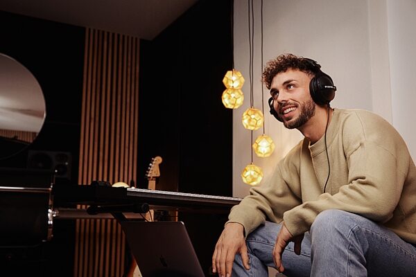 open zoom image for Beyerdynamic DT 770 PRO Closed-Back Headphones, 32 Ohms, In Use