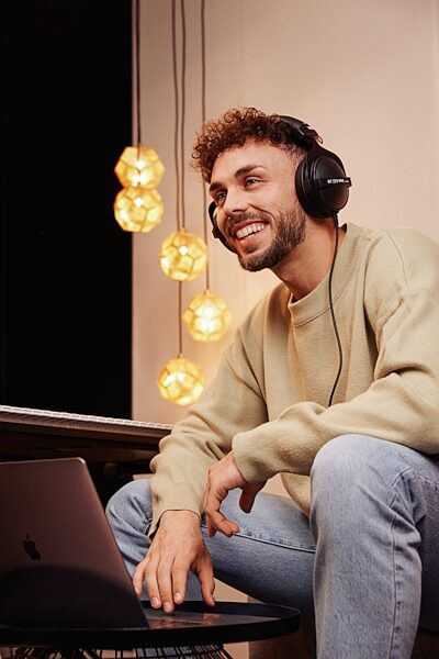open zoom image for Beyerdynamic DT 770 PRO Closed-Back Headphones, 32 Ohms, In Use