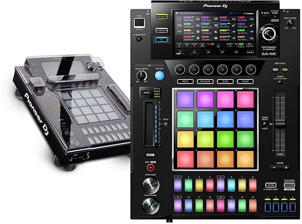 open zoom image for Pioneer DJ DJS-1000 Performance DJ Sampler, Black, with Case, pioneer