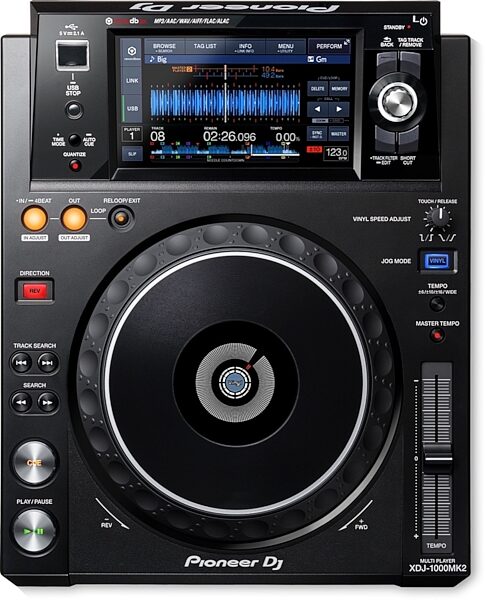 open zoom image for Pioneer DJ XDJ-1000MK2 Professional DJ Multi-Player, New, Main