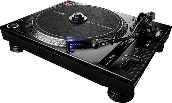 open zoom image for Pioneer DJ PLX-CRSS12 Digital-Analog Hybrid Turntable, New, Action Position Back