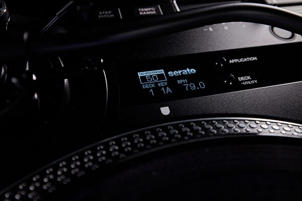open zoom image for Pioneer DJ PLX-CRSS12 Digital-Analog Hybrid Turntable, New, Action Position Back