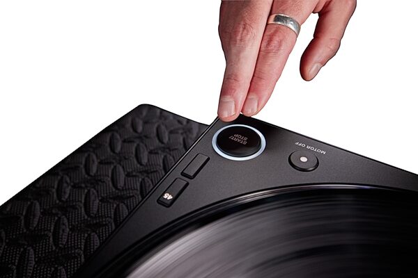 open zoom image for Pioneer DJ PLX-CRSS12 Digital-Analog Hybrid Turntable, New, Action Position Back