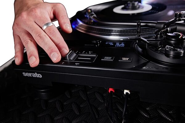 open zoom image for Pioneer DJ PLX-CRSS12 Digital-Analog Hybrid Turntable, New, Action Position Back