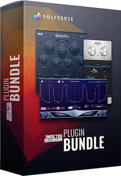 open zoom image for Polyverse Infected Mushroom Plug-in Bundle Software, Digital Download, Action Position Back