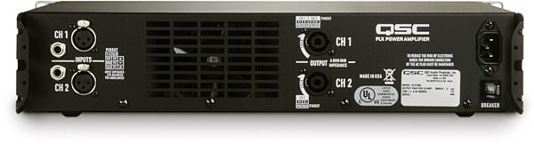 open zoom image for QSC PLX1804 Lightweight Power Amplifier, Back