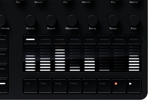 open zoom image for Polyend Drums Analog and Digital Drum Machine, Black, Action Position Back