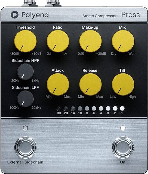 open zoom image for Polyend Press Analog Stereo Compressor, New, Action Position Back