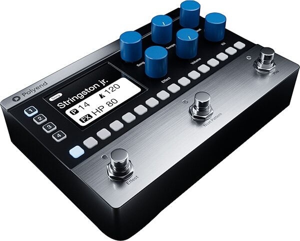 open zoom image for Polyend Step Drum Machine Pedal, Open Box (Like New), Action Position Back