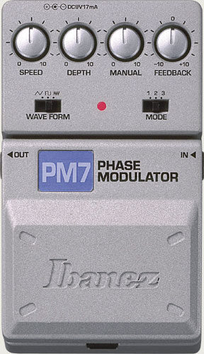 open zoom image for Ibanez PM7 Tone Lok Phase Modulator Pedal, Main